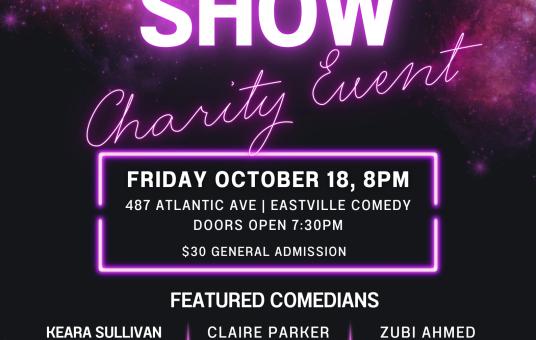  Charity Comedy Show, benefiting the Brooklyn Free Clinic